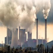 Circumstantial relation between air pollution and atmospheric water contamination